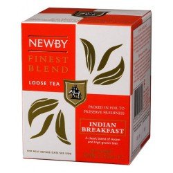 Чай черный Newby Indian Breakfast / Индийский Завтрак Картонная упаковка (100 гр.)